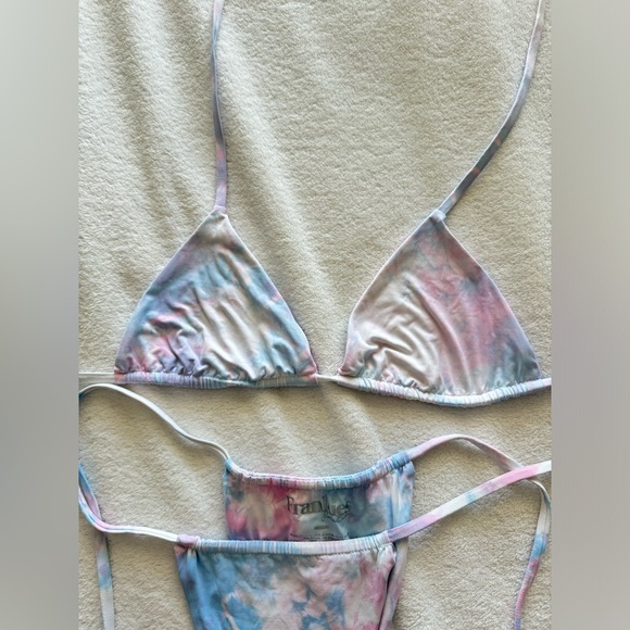 Pastel Tie-Dye Frankie’s Bikini Set - Picture 4 of 7